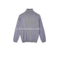 Pullover con collo a lupetto in maglia di lurex da donna